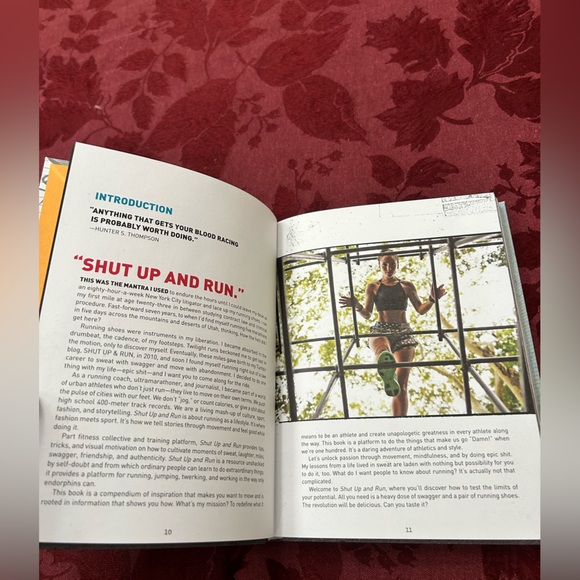 “SHUT UP & RUN”   How to get up, lace up, & sweat with swagger. Robin Arzon - Picture 3 of 6